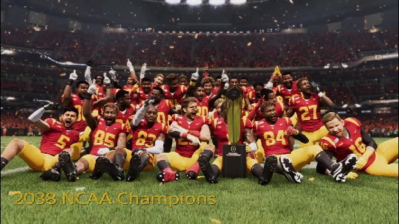 NCAA26 Dynasty yr 2038 (Championship Grind) pt 2
