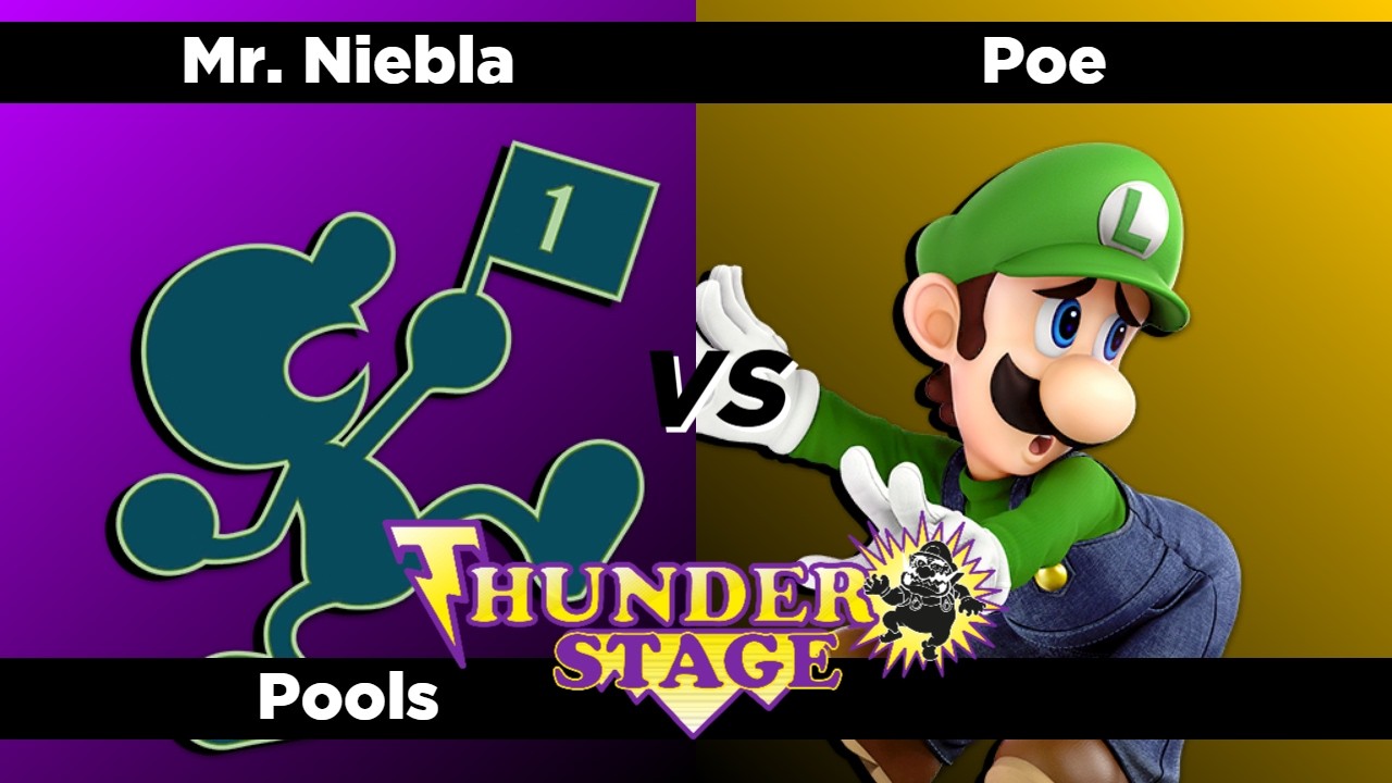 TS 86 - Mr. Niebla (Gnw) Vs. Poe (Luigi) Smash Ultimate - SSBU