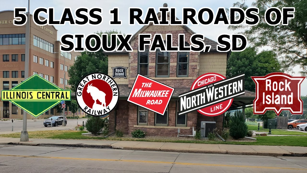 Remaining Architecture of Five Class One Railroads in Sioux Falls South Dakota #siouxfallssd