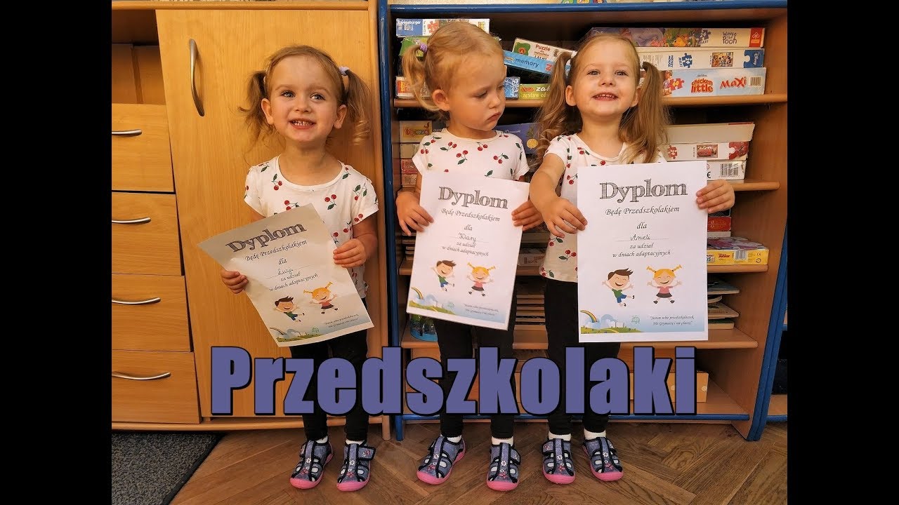 Trojaczki opowiadają o swoim przedszkolu | Back to school