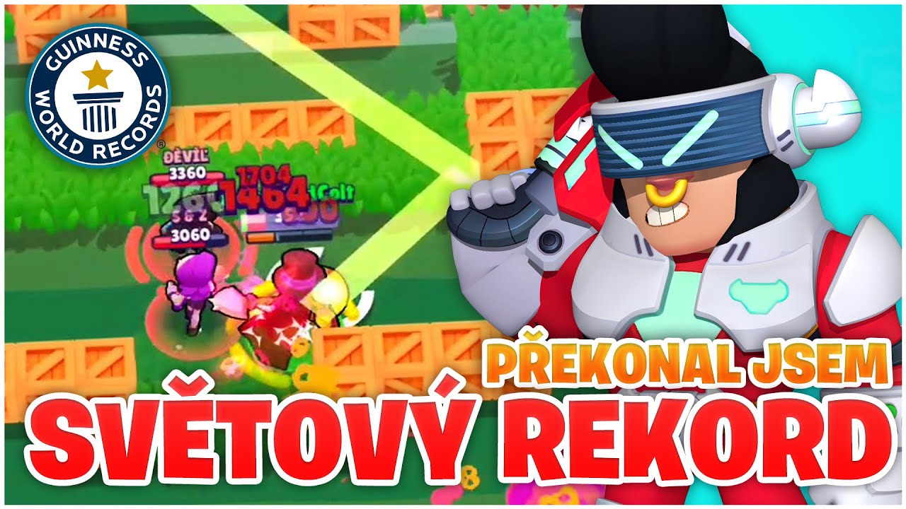Překonal jsem SVĚTOVÝ REKORD v Brawl Stars! 🥇
