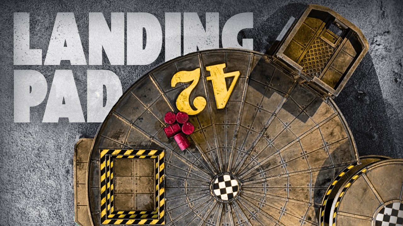 LANDING PAD: 2nd Edition 40k Terrain