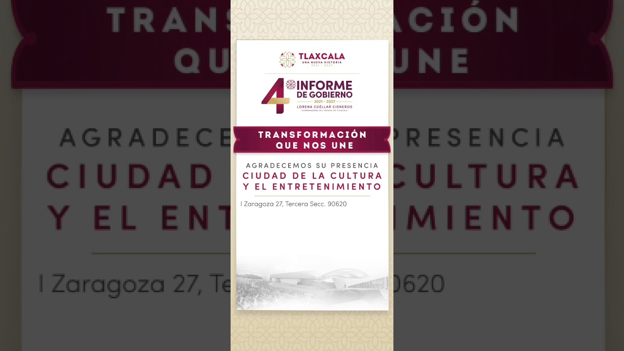 4&deg; Informe de Gobierno - Lorena Cu&eacute;llar Cisneros