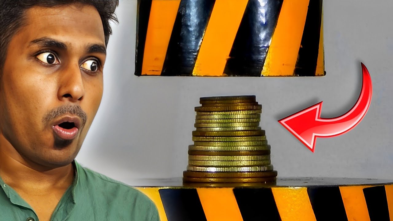 Hydraulic Press vs Objects😮😮