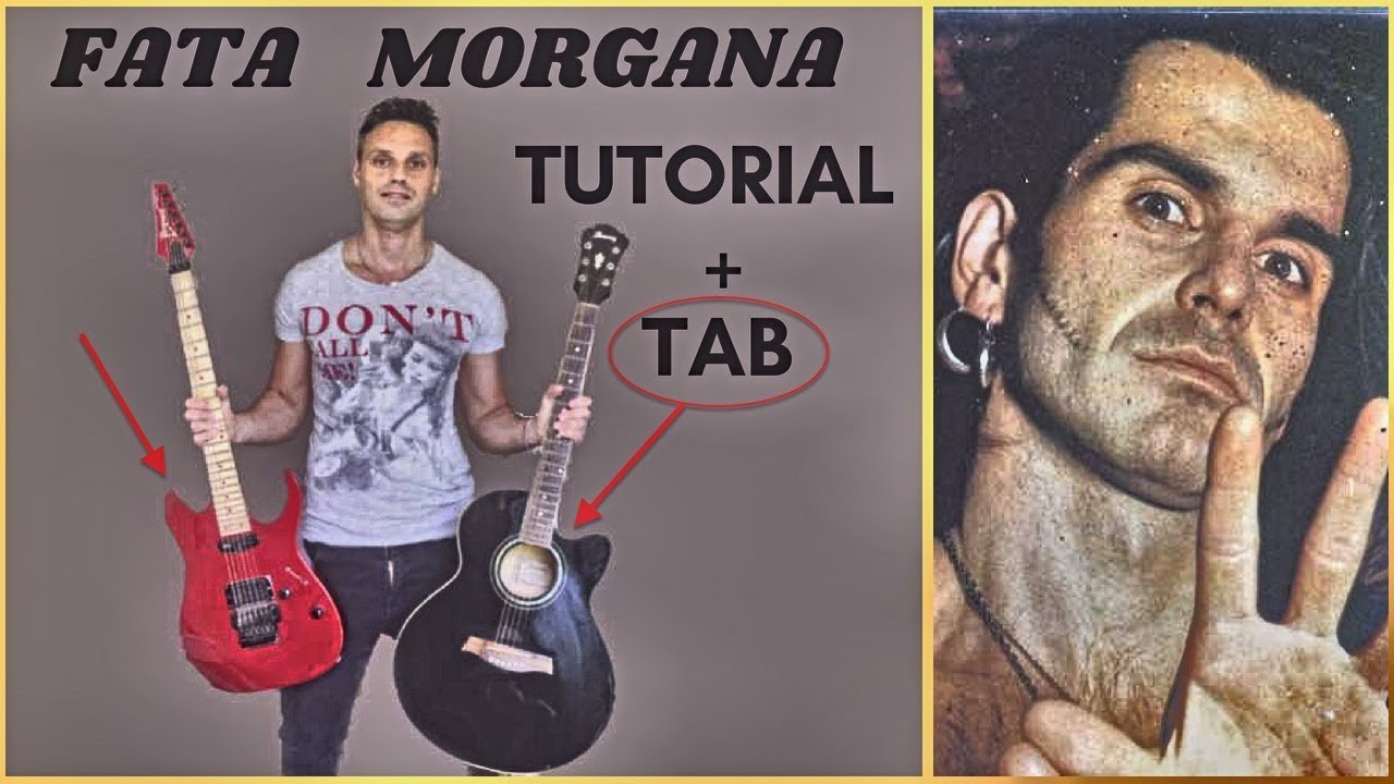 Litfiba - Fata Morgana [Cover/Tutorial + Tab]