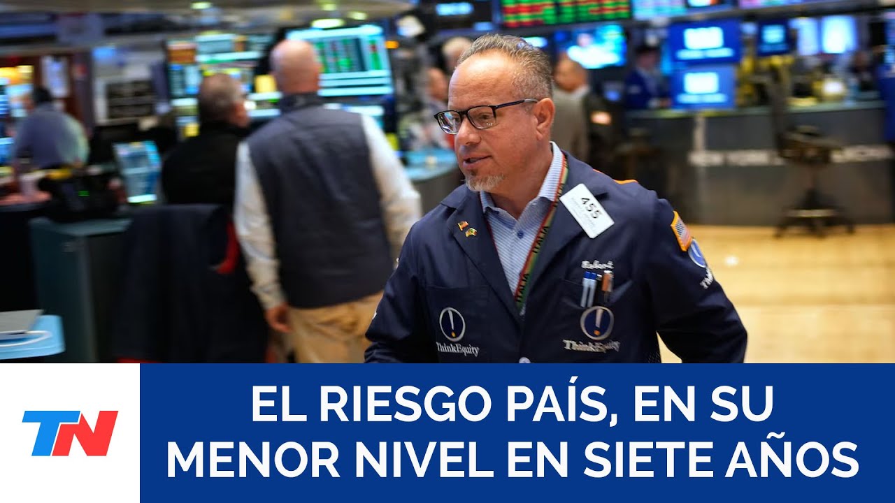 ECONOM&Iacute;A: El riesgo pa&iacute;s volvi&oacute; a bajar y toc&oacute; el menor nivel desde mediados de 2018