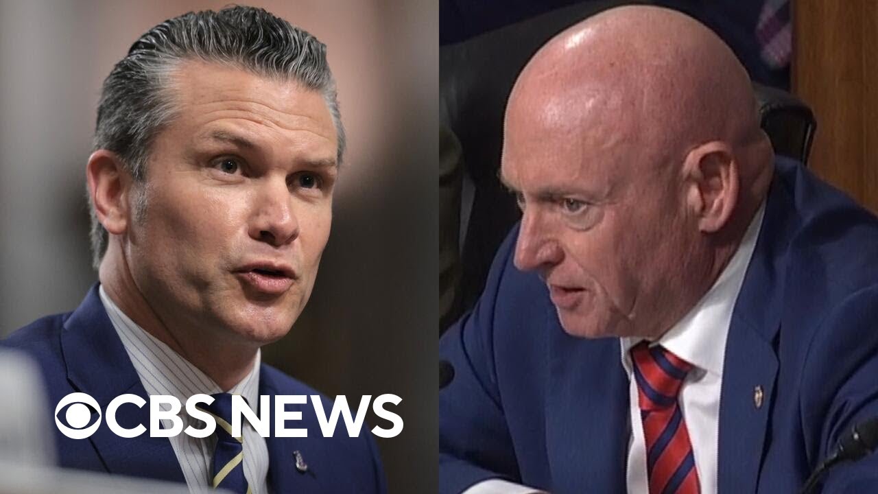 Sen. Kelly grills Hegseth about 