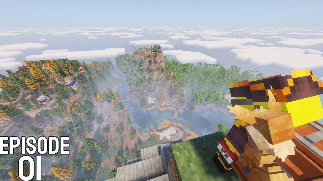 The start of my cobblemon forever world