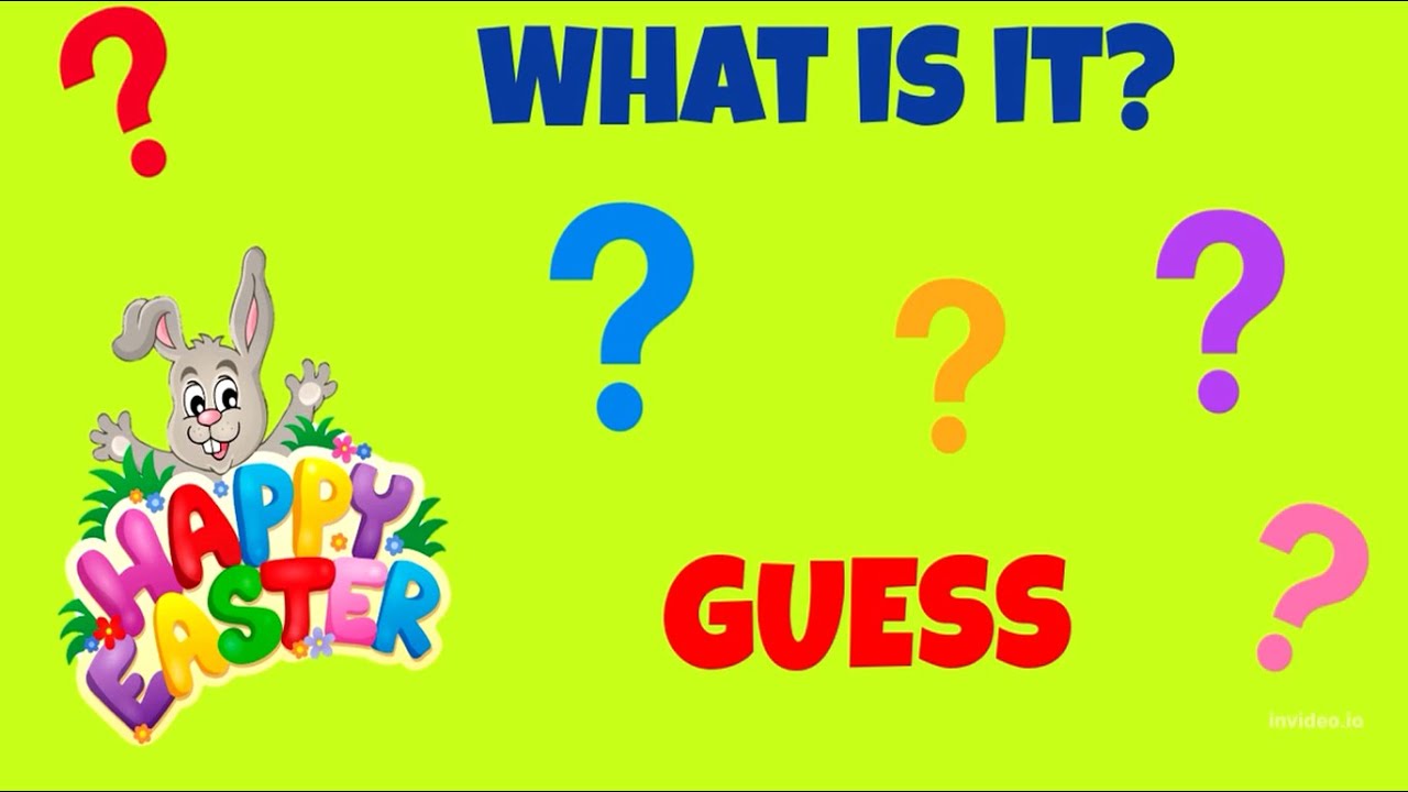 Easter Game | What is it ❓Guess | Vocabulary