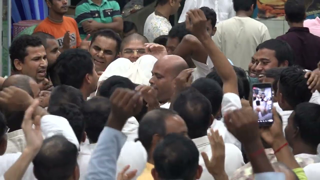 Soyan Aroti Kirtan,Part-02,HG Krishna Kishor Prabhu,Jagannath Temple, Singapore