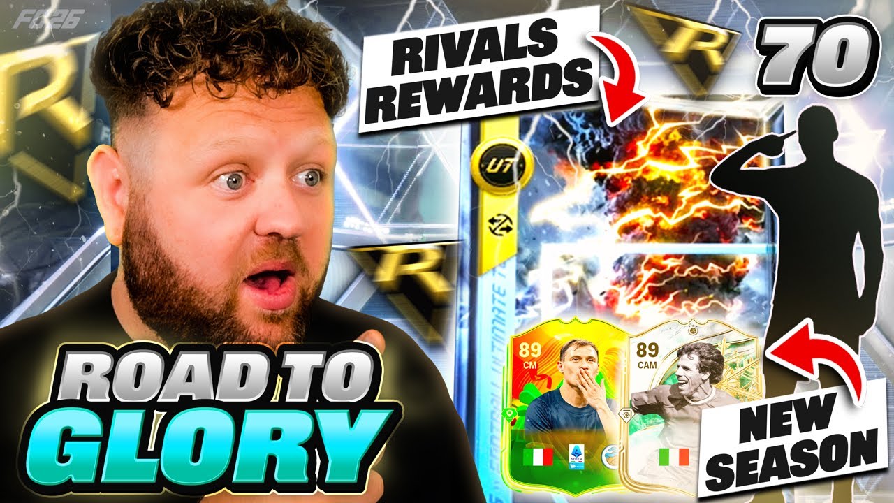 RIVALS REWARDS PROFIT & NEW SEASON!! FC 26 ROAD TO GLORY #70