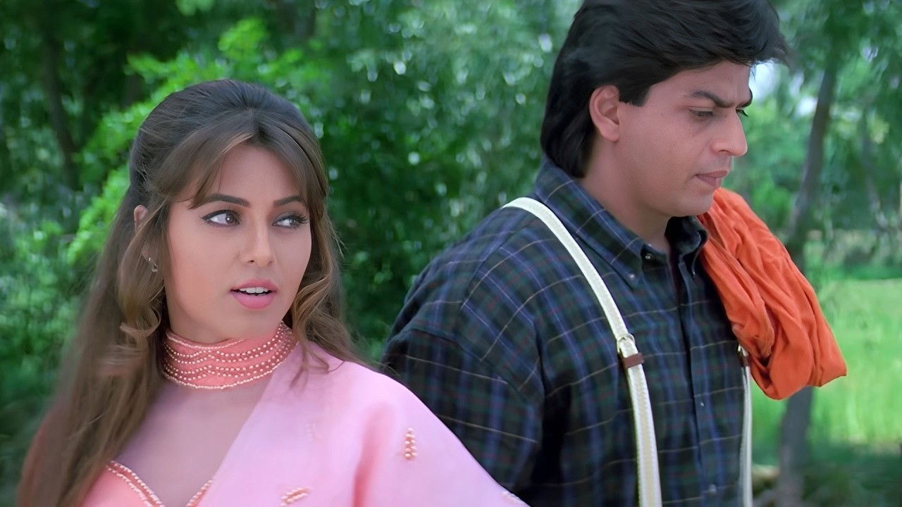 SRK दोस्त की सेटिंग करवाते-करवाते खुद प्यार में पड़ गए ❤️ | Pardes Best Romantic & Emotional Scenes