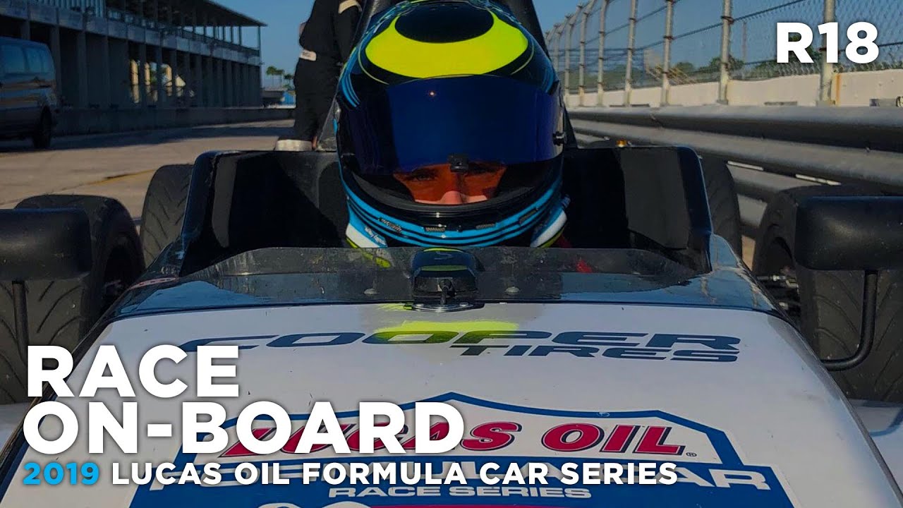 2019 Lucas Oil Formula Series at Sebring Round 18 | Michael Myers Racing - Helmet Cam