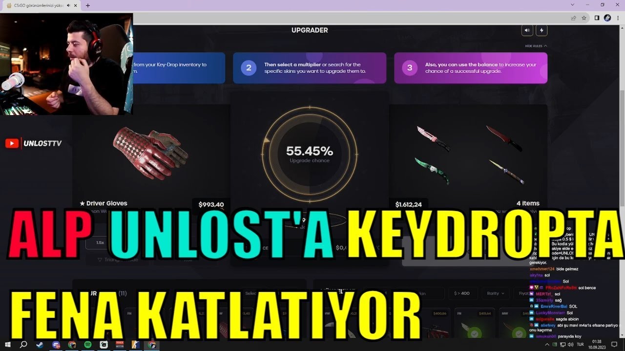Unlost - Alp Unlost'a Katlatıyor #keydrop