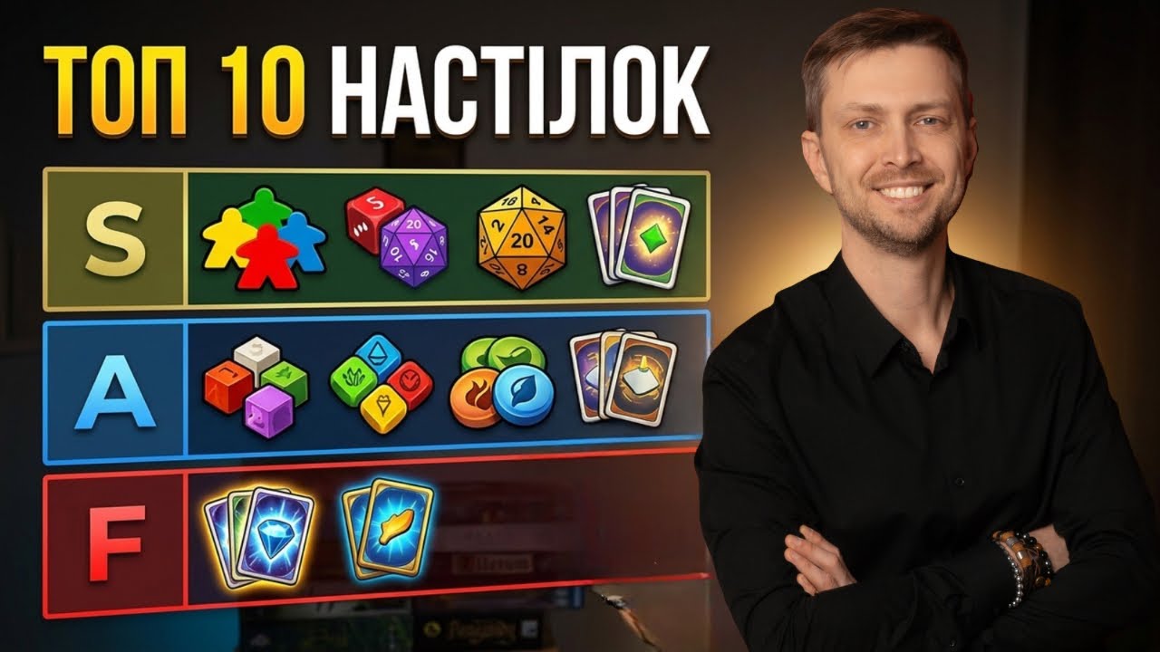 Найяскравіші настолки, у які я коли-небудь грав!