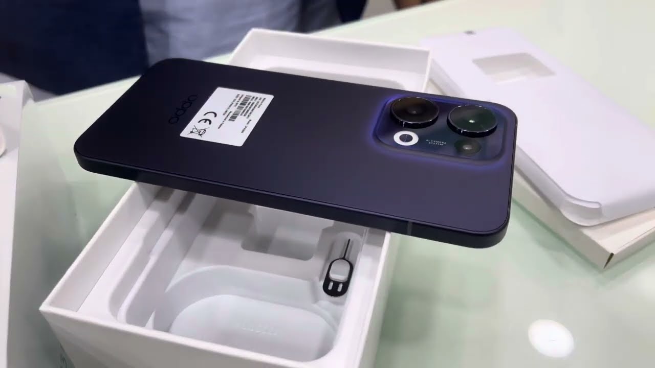 Oppo  Reno 13F Plume Purple color Unboxing #oppo #reno13 #unboxing