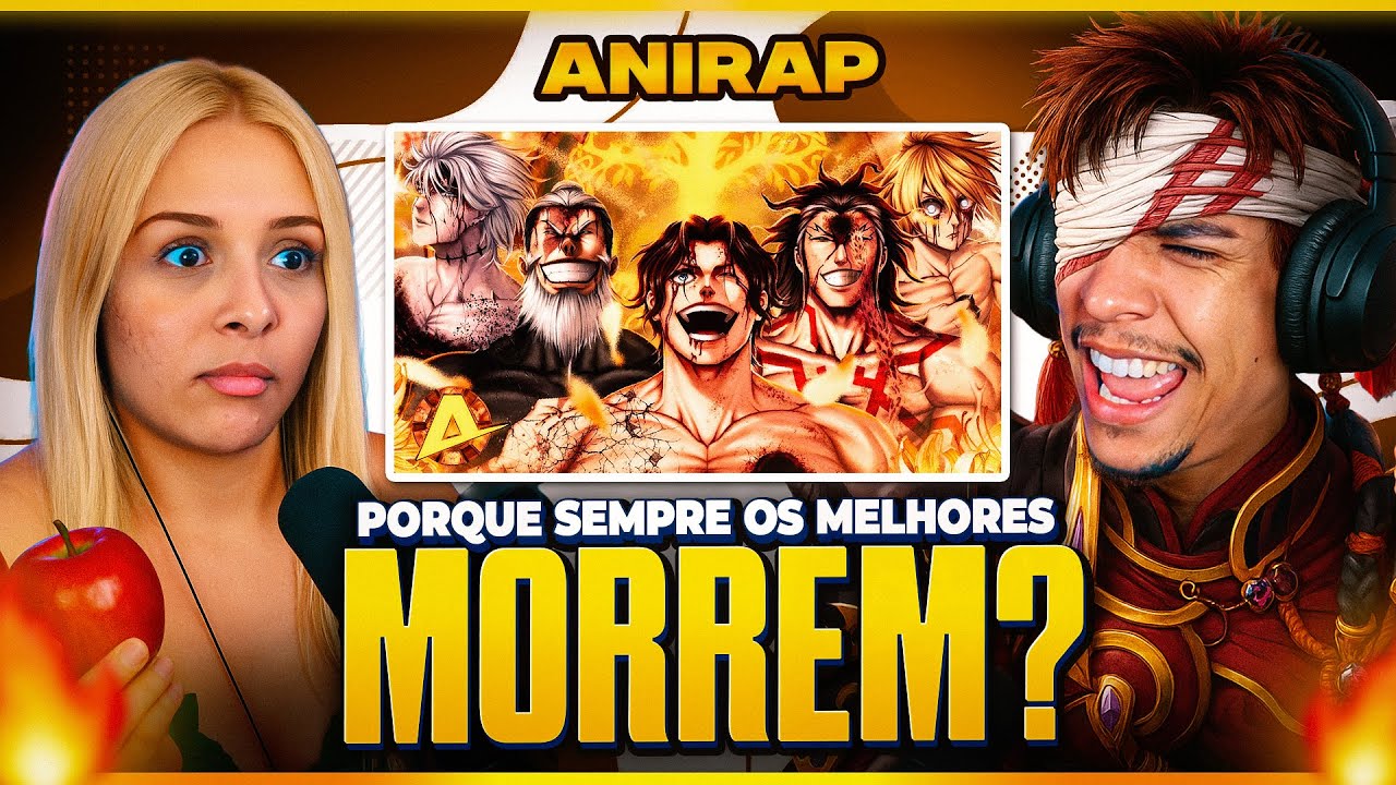 ANIRAP: Mortes 2 | Shuumatsu no Valkyrie | [Casal Jounin React] 🔥