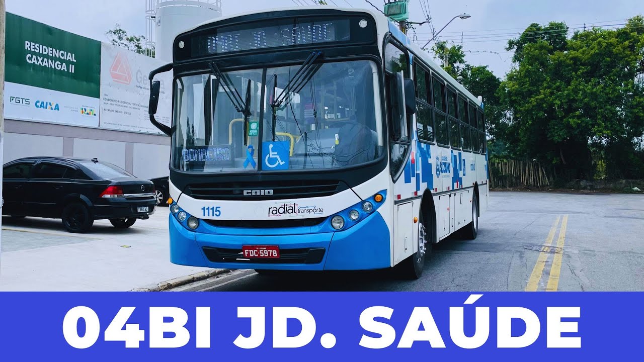 04BI JARDIM SAÚDE (via JARDIM CAXANGÁ) | Itinerários #42