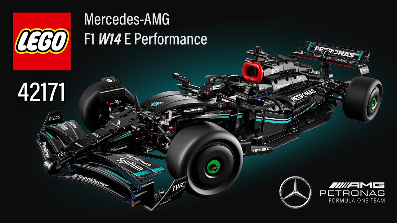 LEGO Technic Mercedes-AMG F1 W14 E Performance (42171)[1642 pcs] Step-by-Step Building Instructions