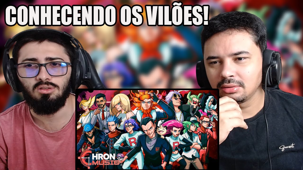 REACT Vilões (Pokémon) - CAMINHO DO PODER | Chrono