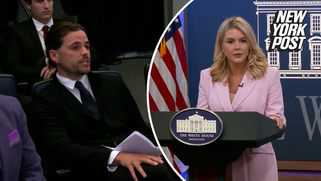 Karoline Leavitt left speechless by Grammy-winning rockstar question about free speech