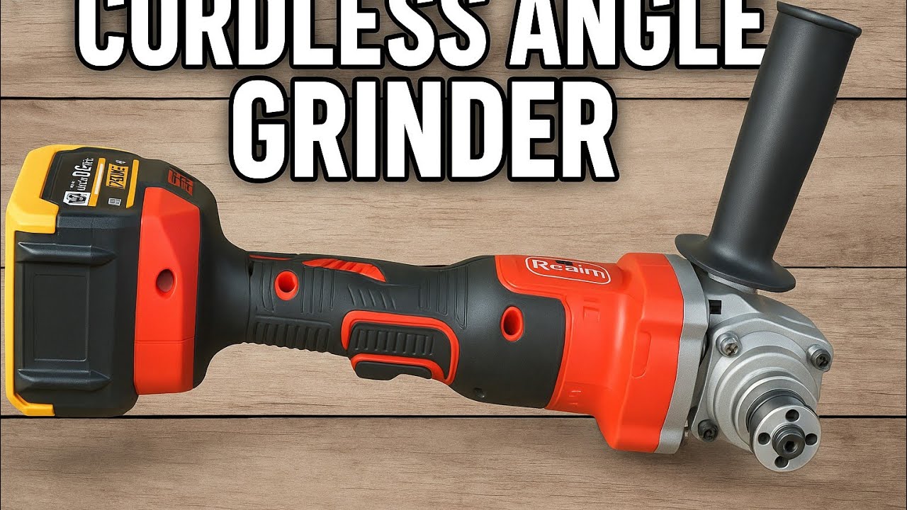 REAIM gerinda cordles 4inchi 450watt#duniakayu#woodworking #diy 