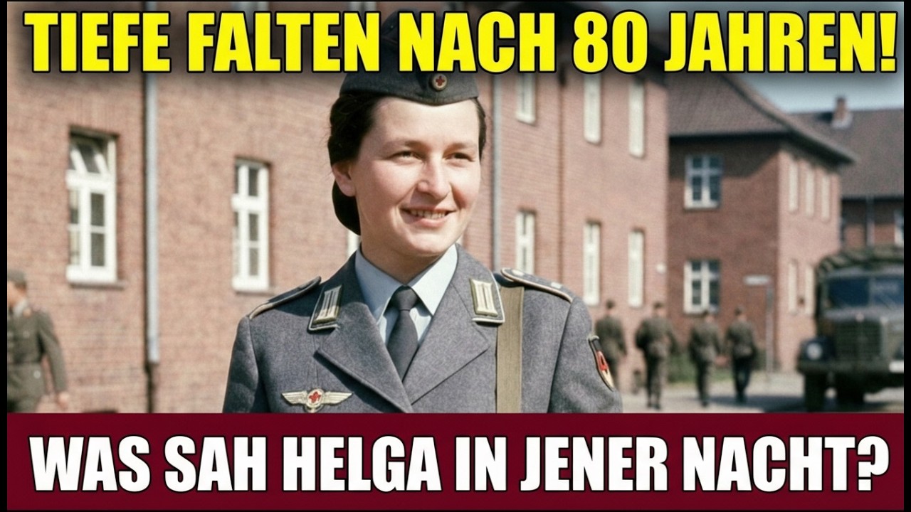 Tiefe Falten nach 80 Jahren! Was sah Helga in jener Nacht?