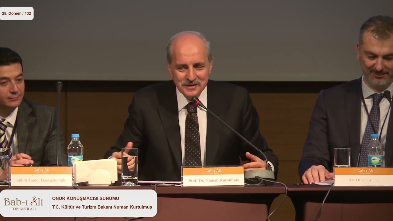 (132.) - SN. PROF. DR. NUMAN KURTULMUŞ / T.C. KÜLTÜR VE TURİZM BAKANI