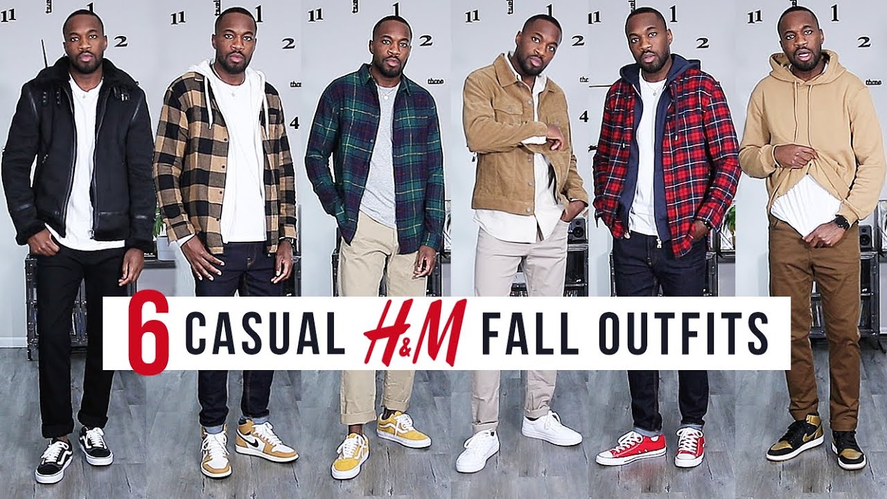 6 CASUAL H&M OUTFITS IN STORES NOW | Men's Fashion & Outfit Inspiration | I AM RIO P.