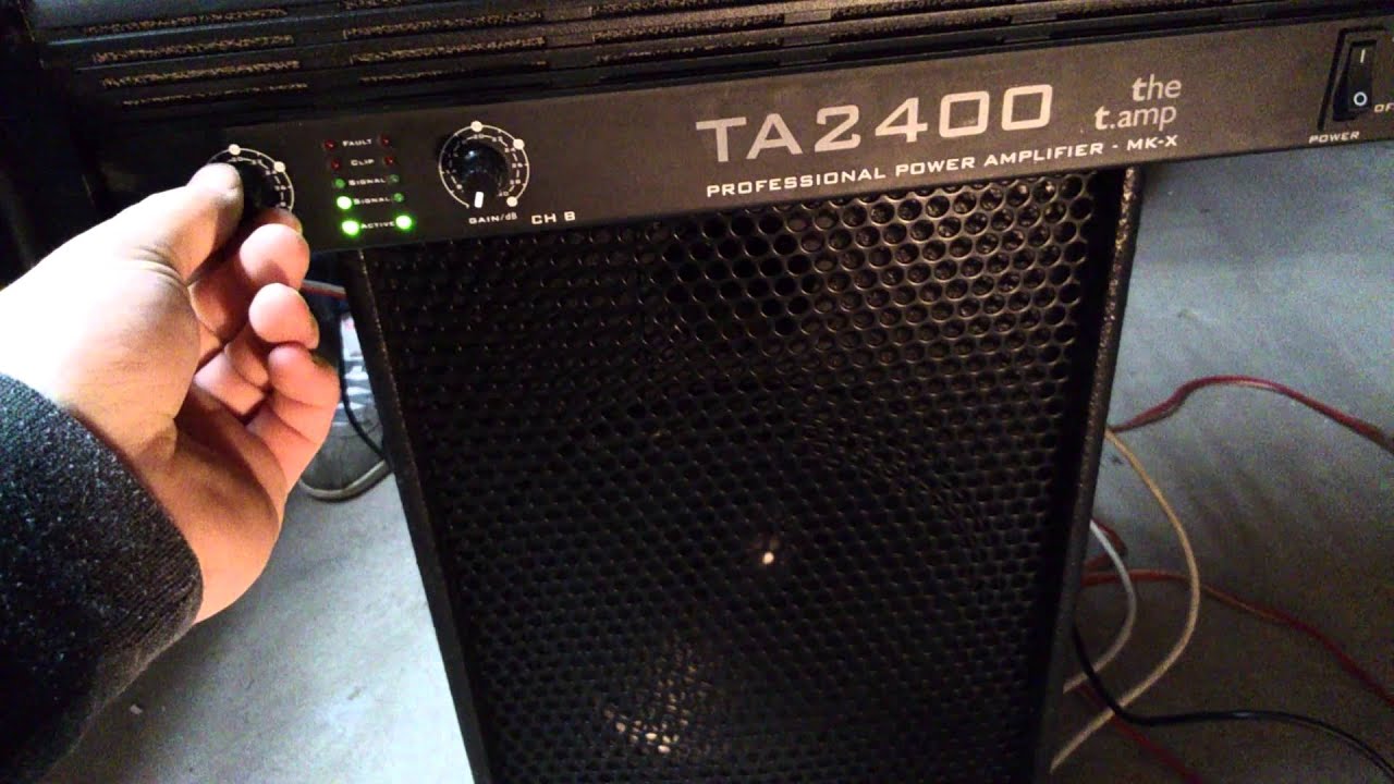 T.amp 2400 + STX PA 400
