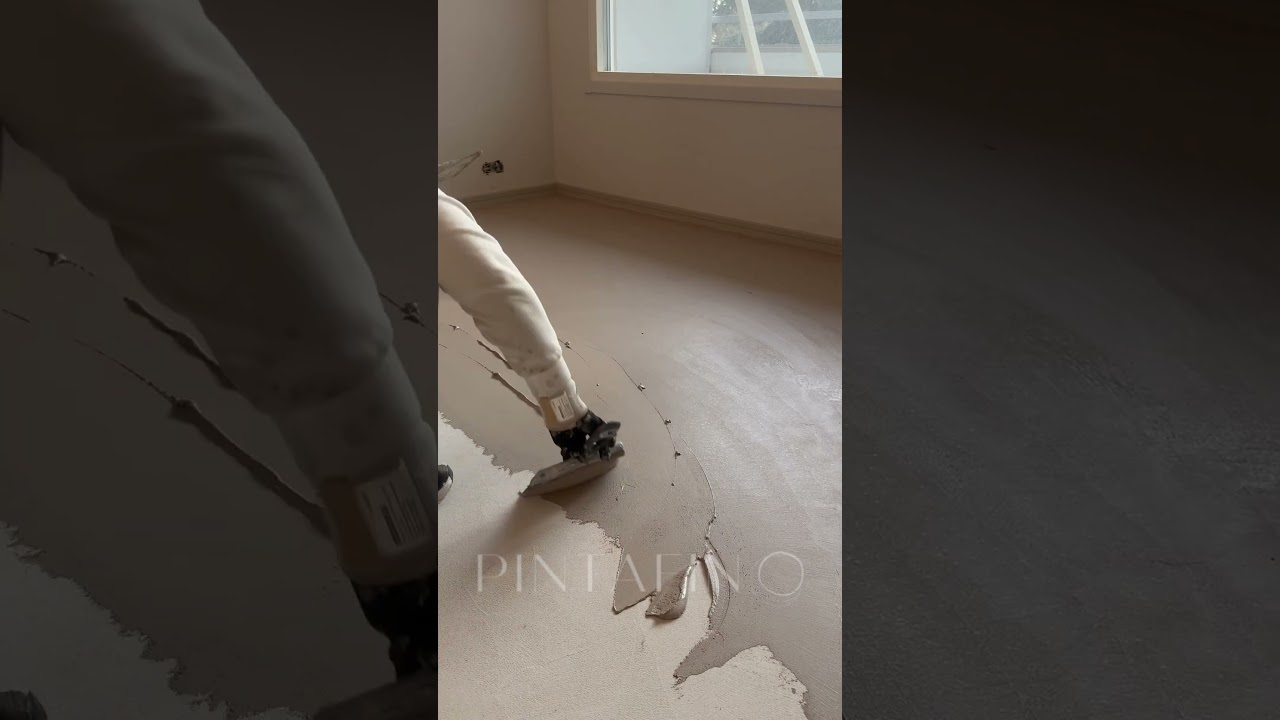 Miten tehd&auml;&auml;n Pintafino hartsipinnoitteella hartsipinnoite / mikrosementti -lattia.