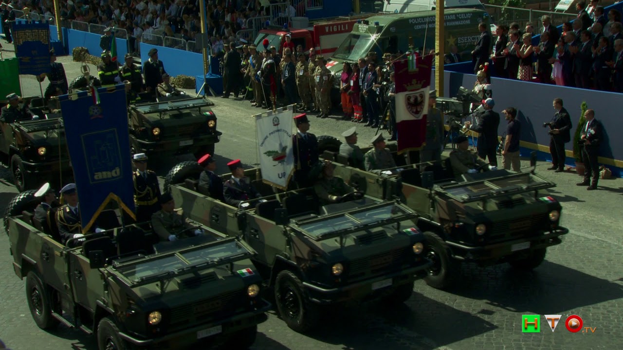 Parata 2 Giugno 2018 - 72° Festa della Repubblica, Sfilata su Via dei Fori Imperiali - www.HTO.tv