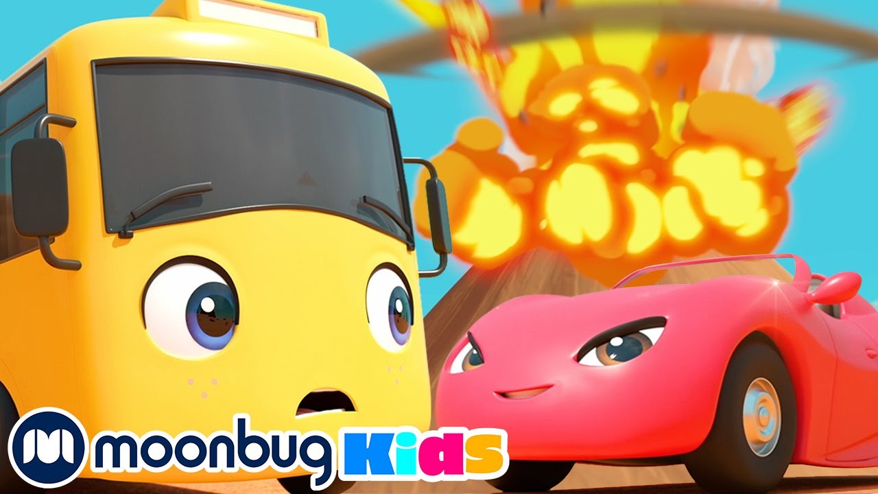 The Erupting Volcano! | Go Buster by Little Baby Bum: Nursery Rhymes & Baby Songs | ABCs & 123s