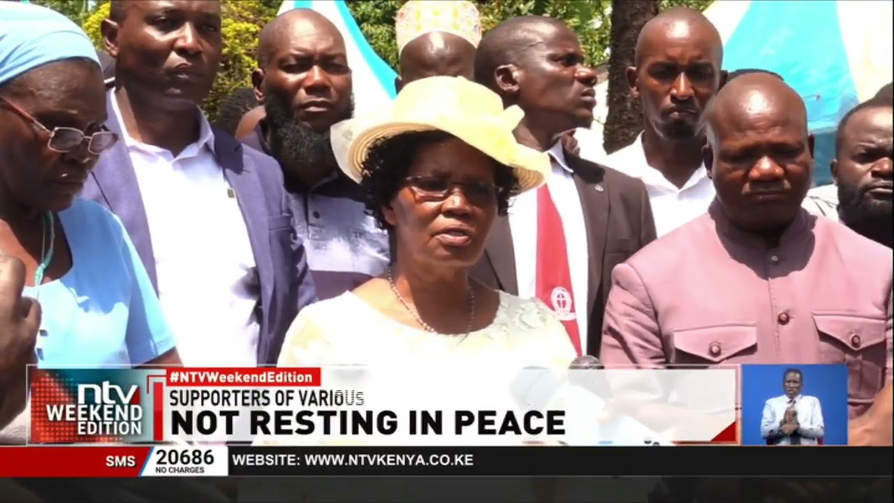 Political violence disrupts a funeral service in Kakamega