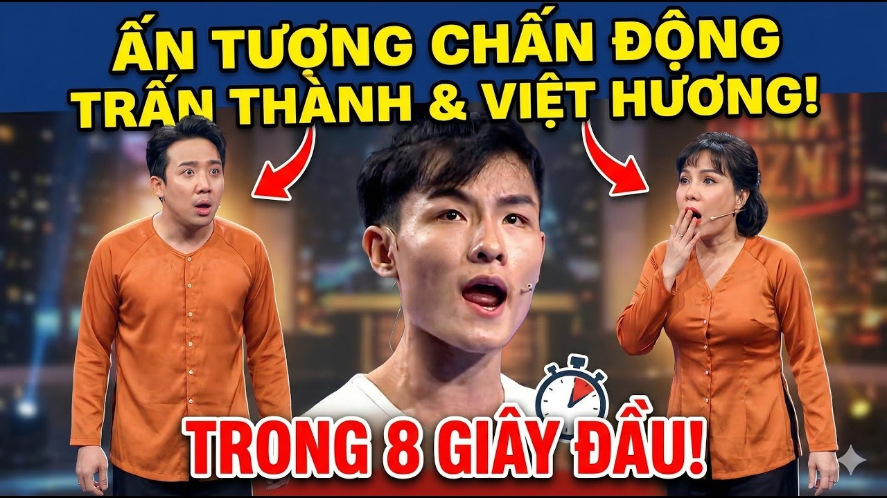 Cười xỉu! Trấn Thành, Việt Hương 
