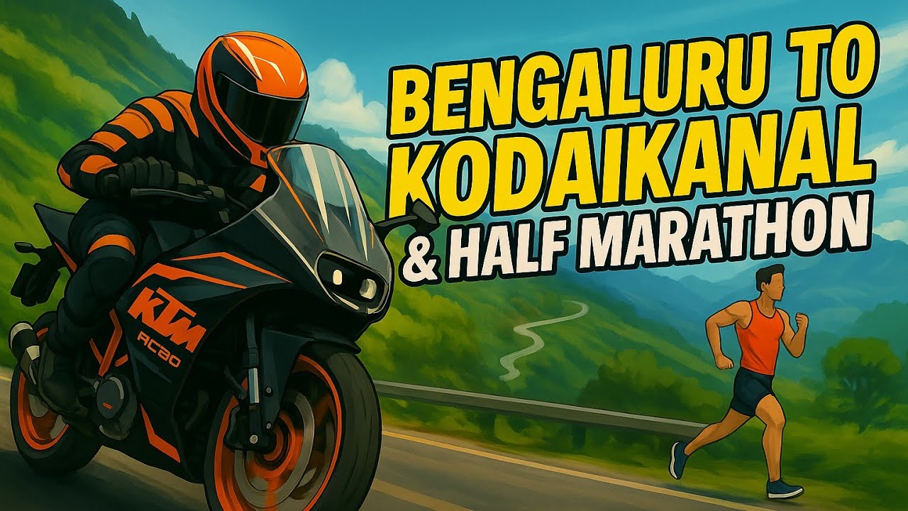KTM RC 200 Tour Prep | Bengaluru to Kodaikanal Bike Trip + Hill Marathon (EP0)
