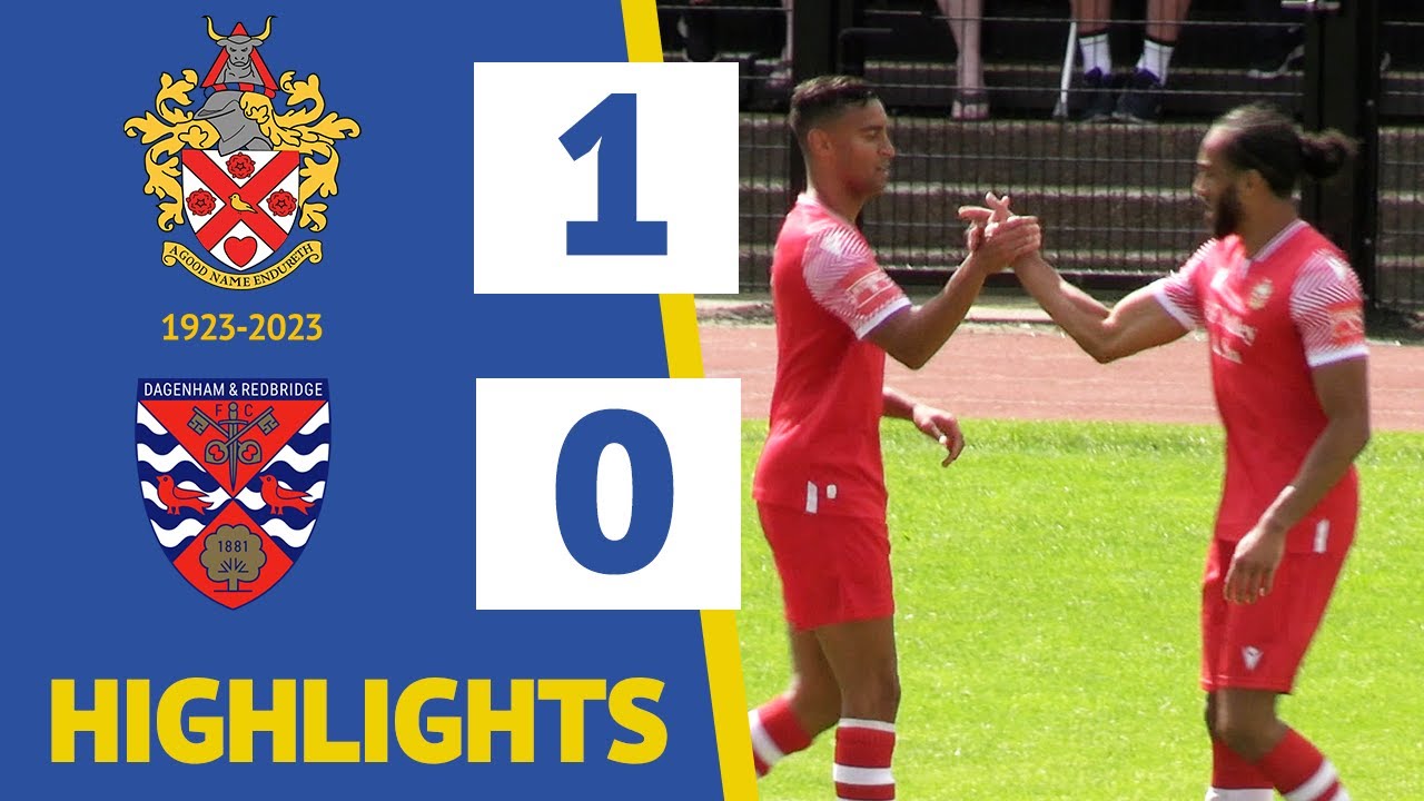 NEW SIGNINGS ON SHOW | Hornchurch v Dagenham & Redbridge Highlights | 2023/24 Pre-Season Friendly