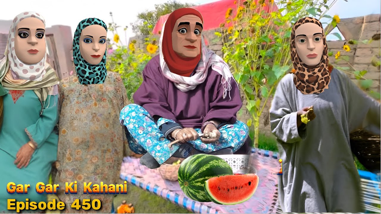 GAR GAR KI KAHANI | SAJU DARLING | EP 450 KASHMIRI CARTOON DRAMA