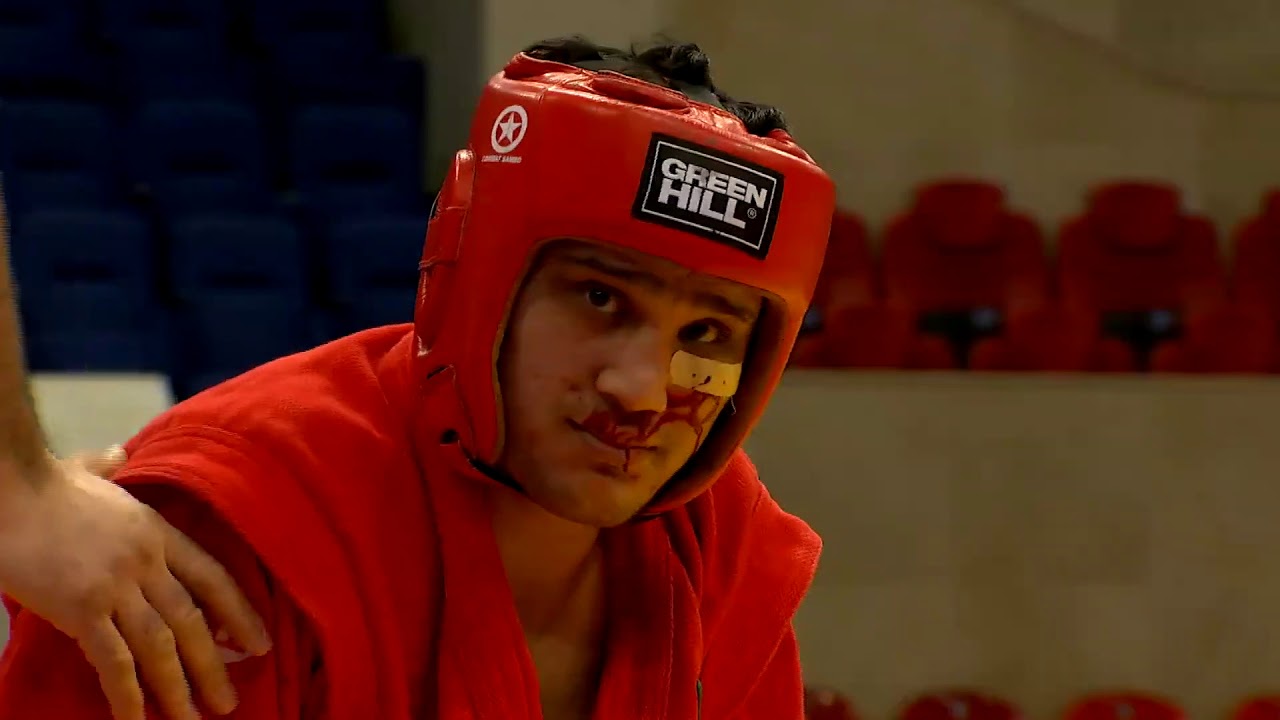 BADR DIANI (MAR) vs CHARYYEV SHALTLYK (TKM) world cup combat sambo 2019 mat 3 82 kg  Moscou