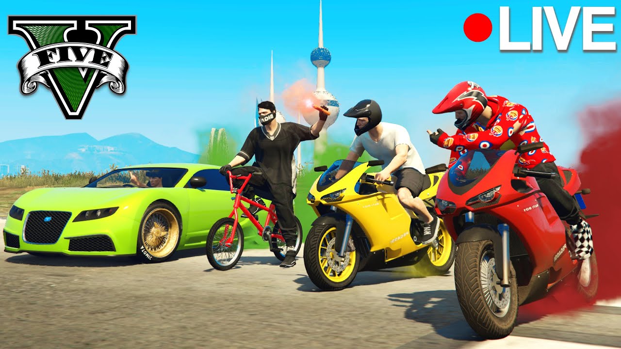 *NEW* GTA 5 STUNTER RP SERVER Launched! (GTA 5 FiveM Roleplay LIVE)