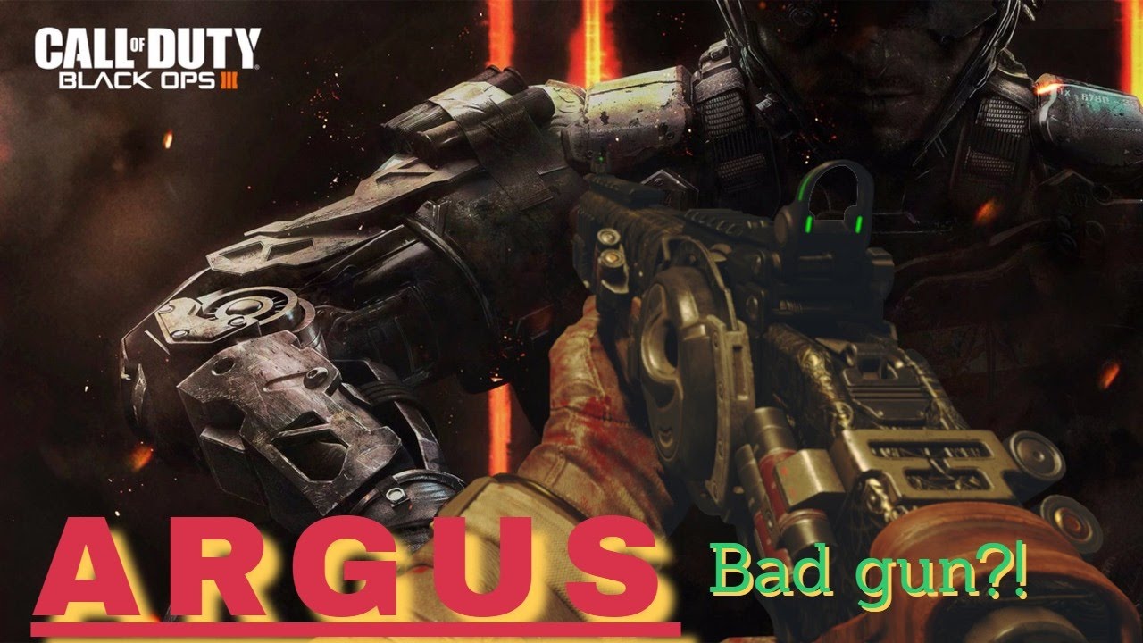 How you should NOT play with argus - Black ops 3