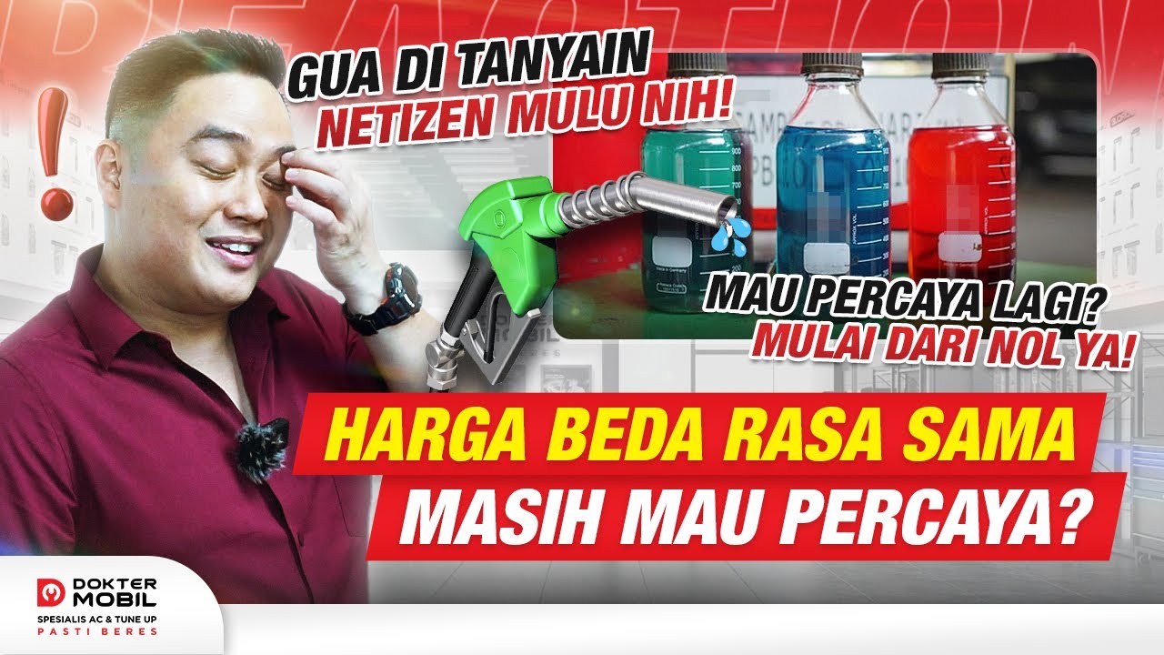 BENSIN PERTAMAX, TAPI KOK RASA PERTALITE⁉️ | #REACTION - Dokter Mobil Indonesia