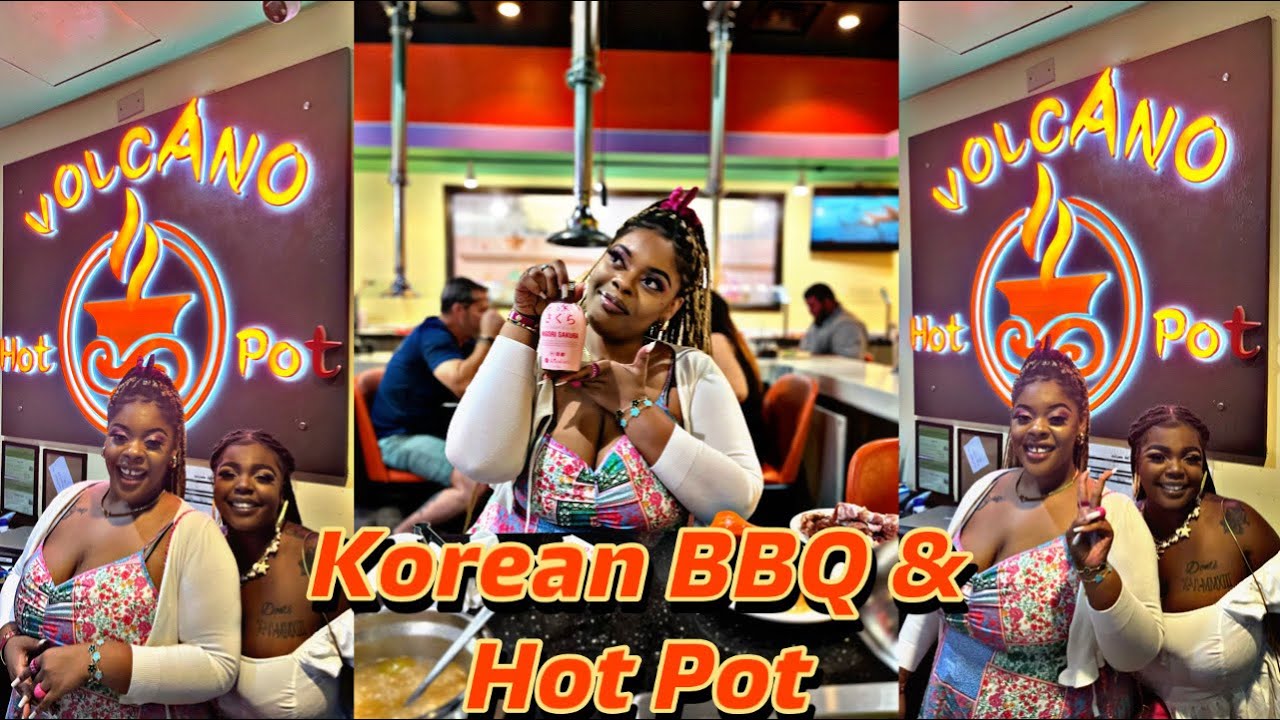 TRYING KOREAN BBQ & HOT POT