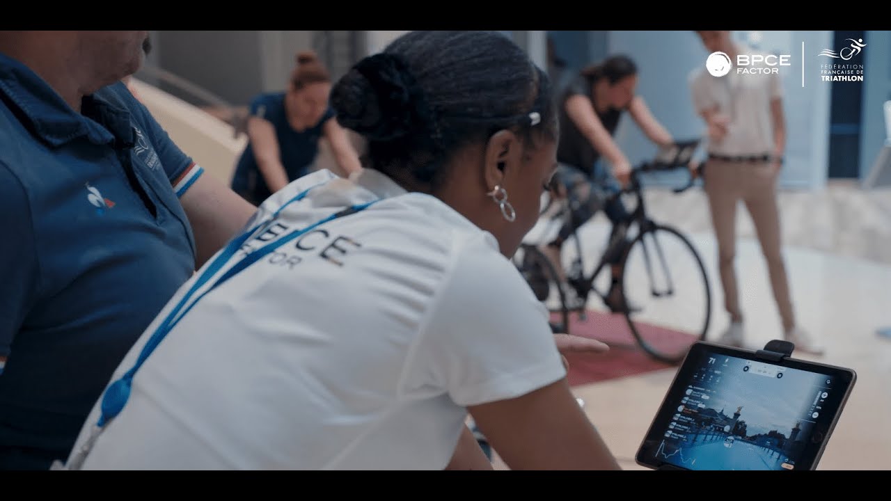 La Triathlon Immersive Room chez BPCE Factor