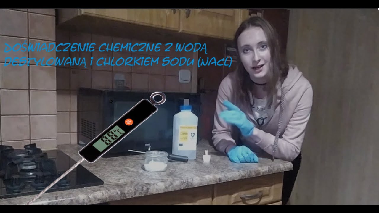 Doświadczenie chemiczne z wodą destylowaną i chlorkiem sodu - ,,Potyczki chemiczne