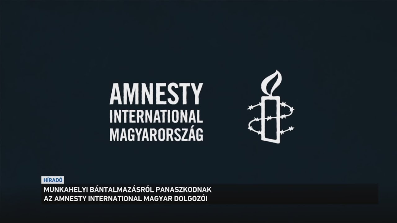 Munkahelyi bántalmazásról panaszkodnak az Amnesty International magyar dolgozói
