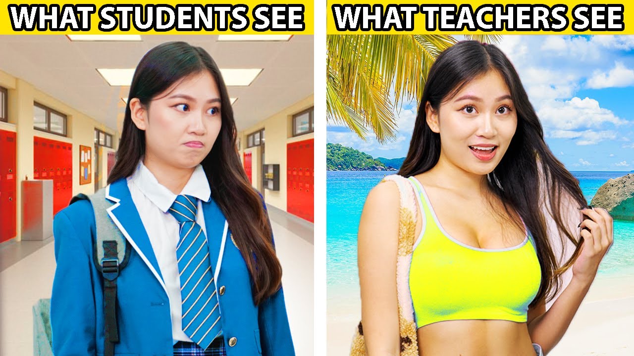 What Students See vs What Teachers See!