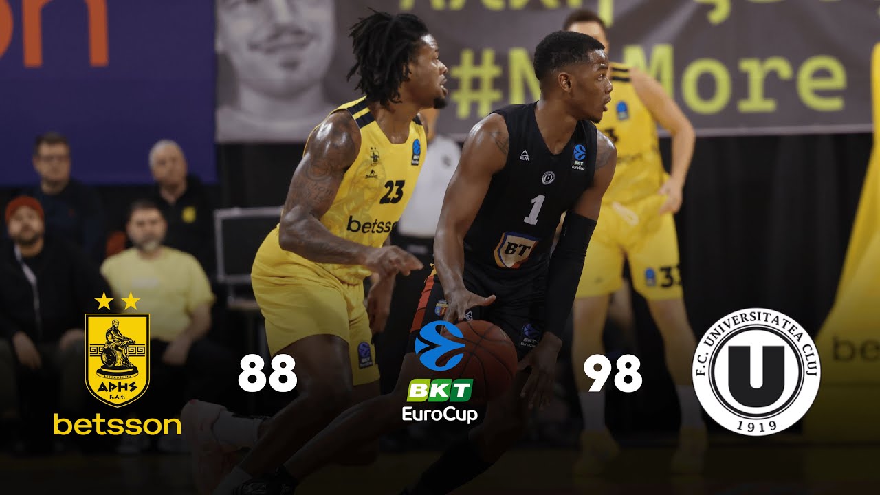 Highlights | Aris Midea Thessaloniki 88 - 98 U-BT Cluj-Napoca