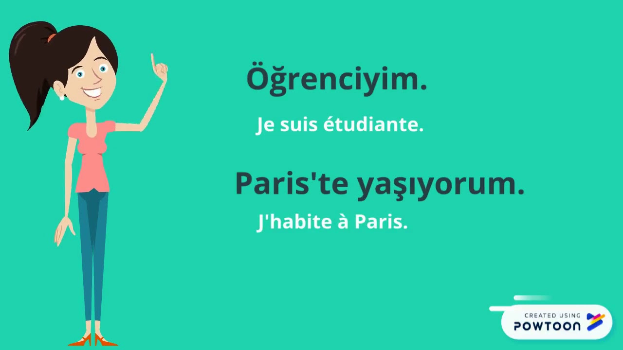 Cours de turc 1 : Se présenter