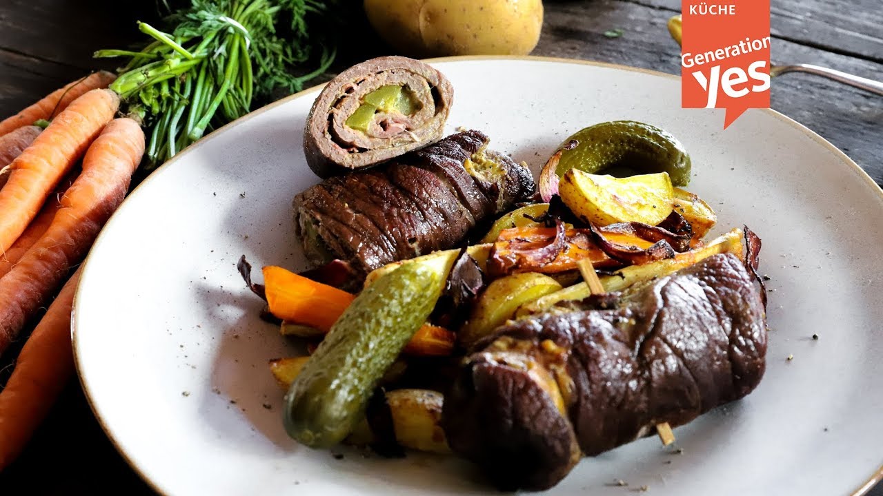 Saftige Rinderrouladen aus dem Philips Airfryer
